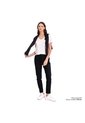 Camiseta Para Mujer Unicolor Viny Manga Corta Blanca de Totto