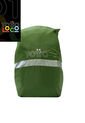 Forro Impermeable Rain Cover Plegable Para Maleta Verde de Totto