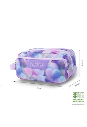 Cartuchera Multiuso Agapec Grande Morada Mujer