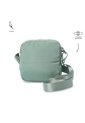 Bolso Para Mujer Sevilla Tipo Crossbody Pequeño Verde de Totto