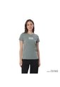 Camiseta Estampada Para Mujer Dusti Manga Corta Verde de Totto