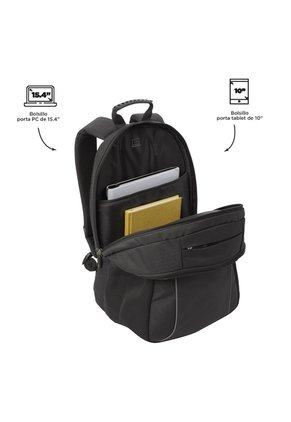 Morral Mochila Para Hombre Porta Pc Gris Oscuro Cambri Totto