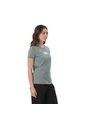 Camiseta Estampada Para Mujer Dusti Manga Corta Verde de Totto