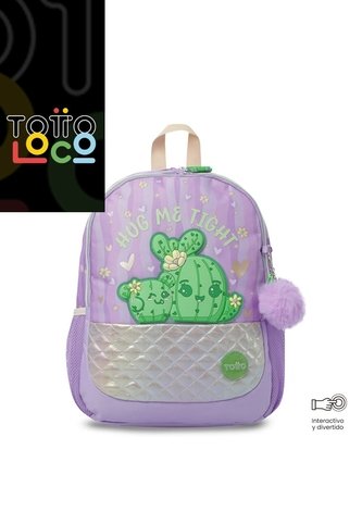 Morral Para Niña Kacty Mediano Morado Totto
