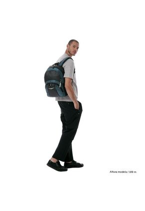 Morral Universitario Teck 2.0 Porta PC 13" Negro Hombre