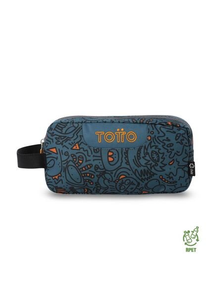 Cartuchera Multiuso Escuadra Grande Azul Hombre