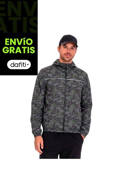 Chaqueta Para Hombre Casual Mosculer Liviana Verde