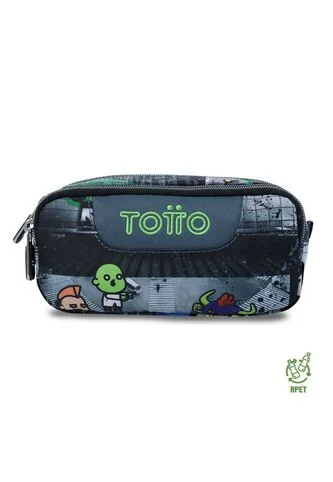 Cartuchera Multiuso Sobre Pequeña Negra Hombre Totto
