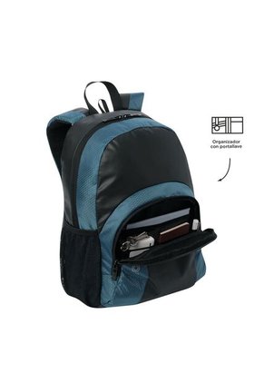 Morral Universitario Teck 2.0 Porta PC 13" Negro Hombre