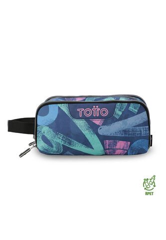 Cartuchera Multiuso Cinta Pro Mediana Azul Mujer Totto