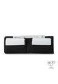 Billetera Hombre Wood 2 Grande Con RFID Blocker Negra de Totto