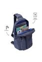 Bolso Manos Libres Hombre Crossover Tracer Pequeño Gris de Totto