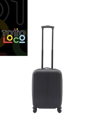 Maleta De Viaje Rocka S Cabina 10Kg Negra Unisex Totto Totto
