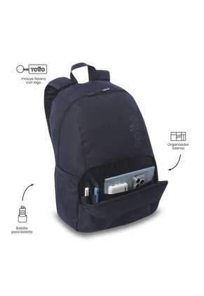 Morral Universitario Ometto 2.0 Porta PC 14" Azul