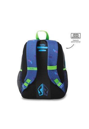 Morral Para Niño Toy Story Buzz Mediano Color Azul