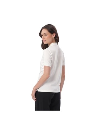 Camisa Polo Para Mujer Chechi Blanca
