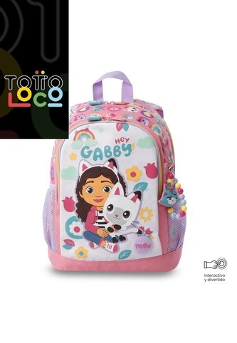 Morral Para Niña Hey Gabby Mediano Rosado Totto
