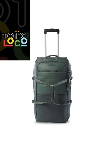 Maleta De Viaje Mediana Trip Blanda Verde Totto