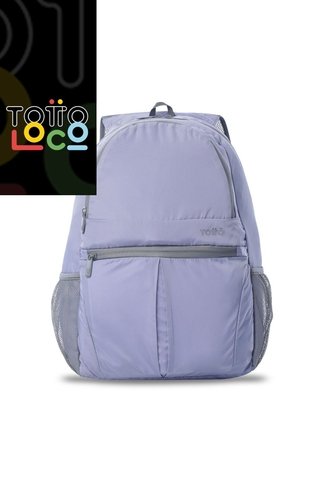 Morral De Viaje Plegable Noka 20 Grande Morado Totto
