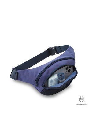 Riñonera Unisex Meshout Mediana Color Azul