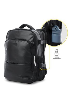 Morral Multifuncional De Viaje Mediano Trip Negro