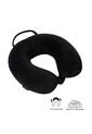 Almohada De Viaje Memory Foam Jet Pillow Negra de Totto
