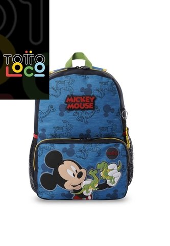 Morral Para Niño Mickey Mediano Azul Totto