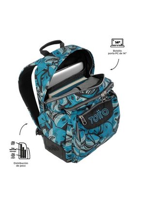 Morral Rayol Ecofriendly Con Porta Pc De 14"
