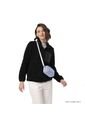 Bolso Para Mujer Bombo Tipo Crossbody Pequeño Morado de Totto