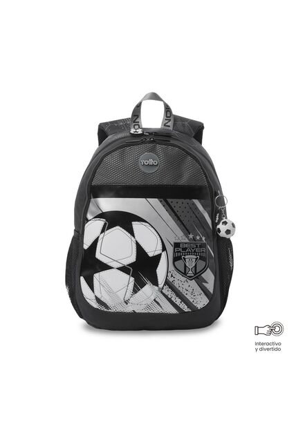 Morral Para Niño Champion Mediano Color Gris