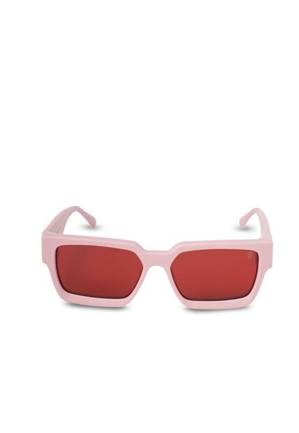Gafas De Sol Cuadradas Adele Uv400 Rosadas