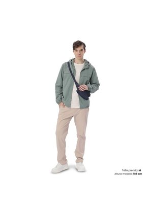 Chaqueta Casual Para Hombre Ice Solid Verde