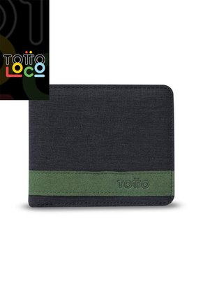 Billetera Para Hombre Lad Con RFID Blocker Negra