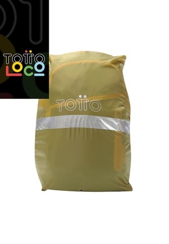 Forro Impermeable Rain Cover Plegable Para Maleta Amarillo Totto