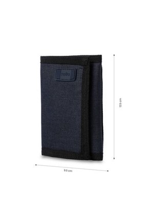 Billetera Hombre Riva Mediana Con RFID Blocker Azul