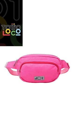 Canguro Para Mujer Trover Mediano Rosado Totto
