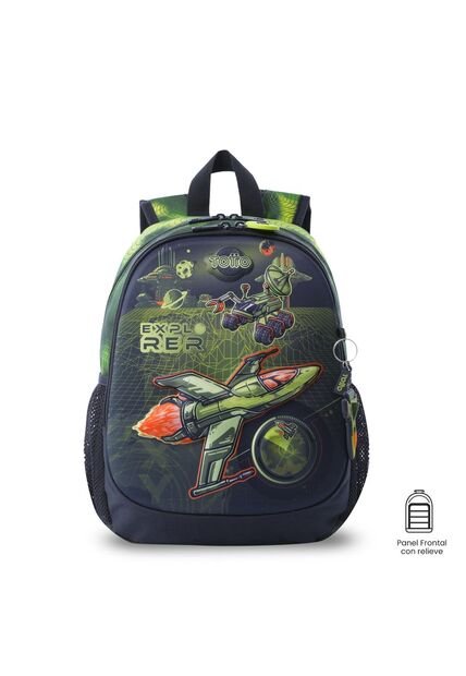 Morral Para Niño Explorer Ship Pequeño Verde