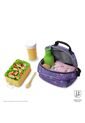 Lonchera Térmica Para Mujer Borrador Mediano Morada de Totto