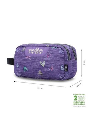 Cartuchera Multiuso Escuadra Grande Morada Mujer