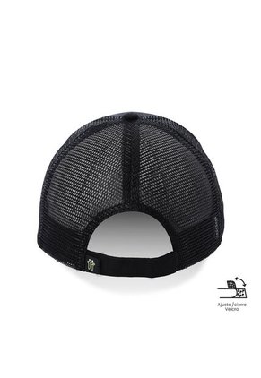 Gorra Camionera Mutty Color Negro