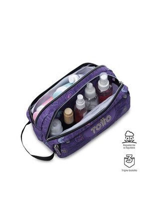 Cartuchera Multiuso Agapec Grande Morada Mujer