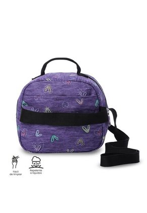 Lonchera Térmica Para Mujer Borrador Mediano Morada