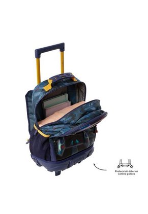 Morral Con Ruedas Niño Sentinel Mediano Gris