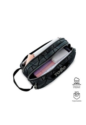 Cartuchera Multiuso Agapec Grande Gris Hombre