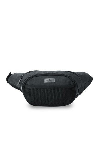 Riñonera Unisex Meshout Mediana Color Negra