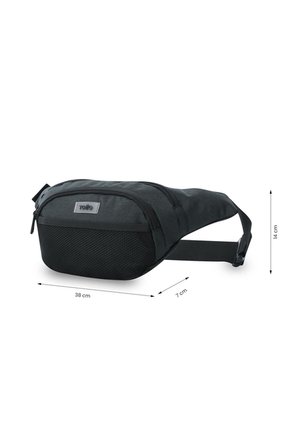 Riñonera Unisex Meshout Mediana Color Negra