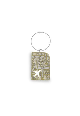 Identificador De Maletas De Viaje Travel Tag Beige Totto