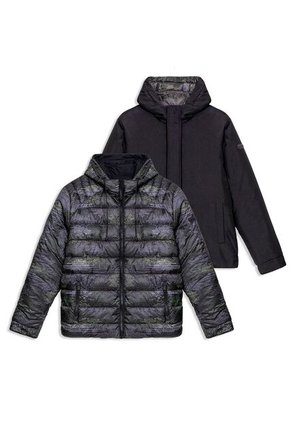 Chaqueta Acolchada Para Hombre Poma Negra