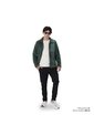 Buzo Para Hombre Marquez Sherpa Cuello Alto Verde de Totto