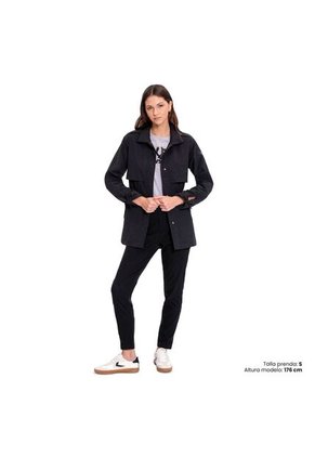 Chaqueta Casual Para Mujer Sandino Negra